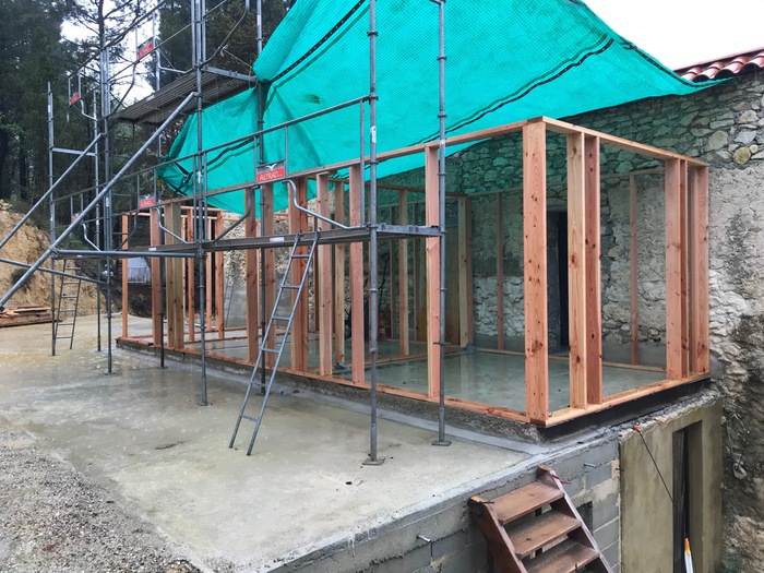 Ext. ossature bois :: Sim House